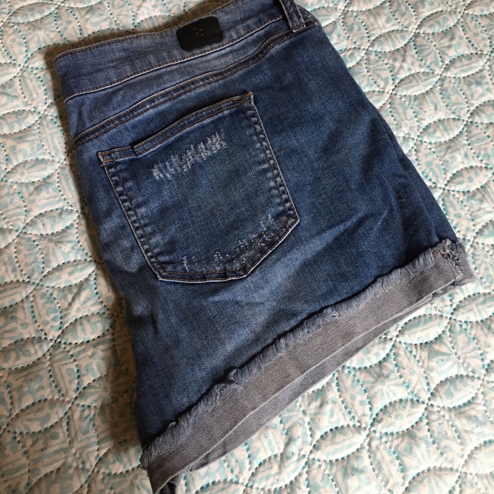 Celebrity Pink Jean Shorts